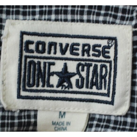 Vintage Converse One Star Men's Button Down Shirt Size M - Picture 4 of 4